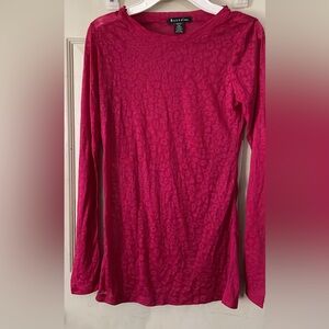 Long sleeve see through shirt